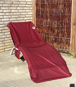 Solsängöverdrag - Bordeaux