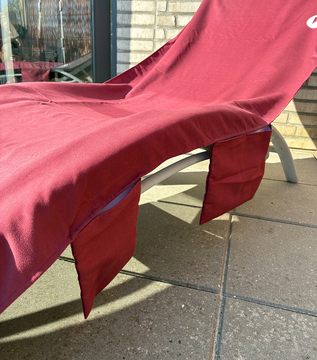 Solsängöverdrag - Bordeaux