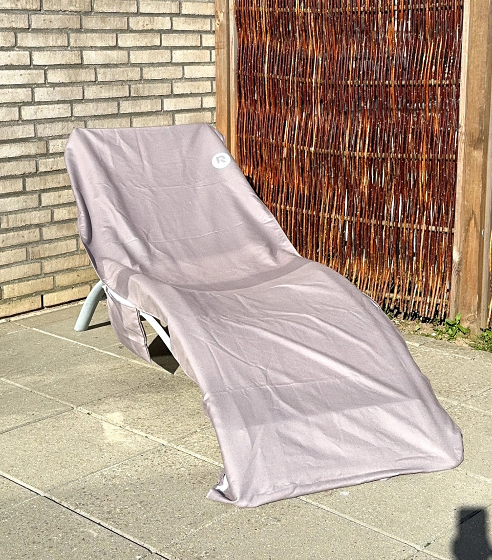 Överdrag till solstol - Grå