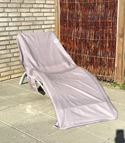 Överdrag till solstol - Grå