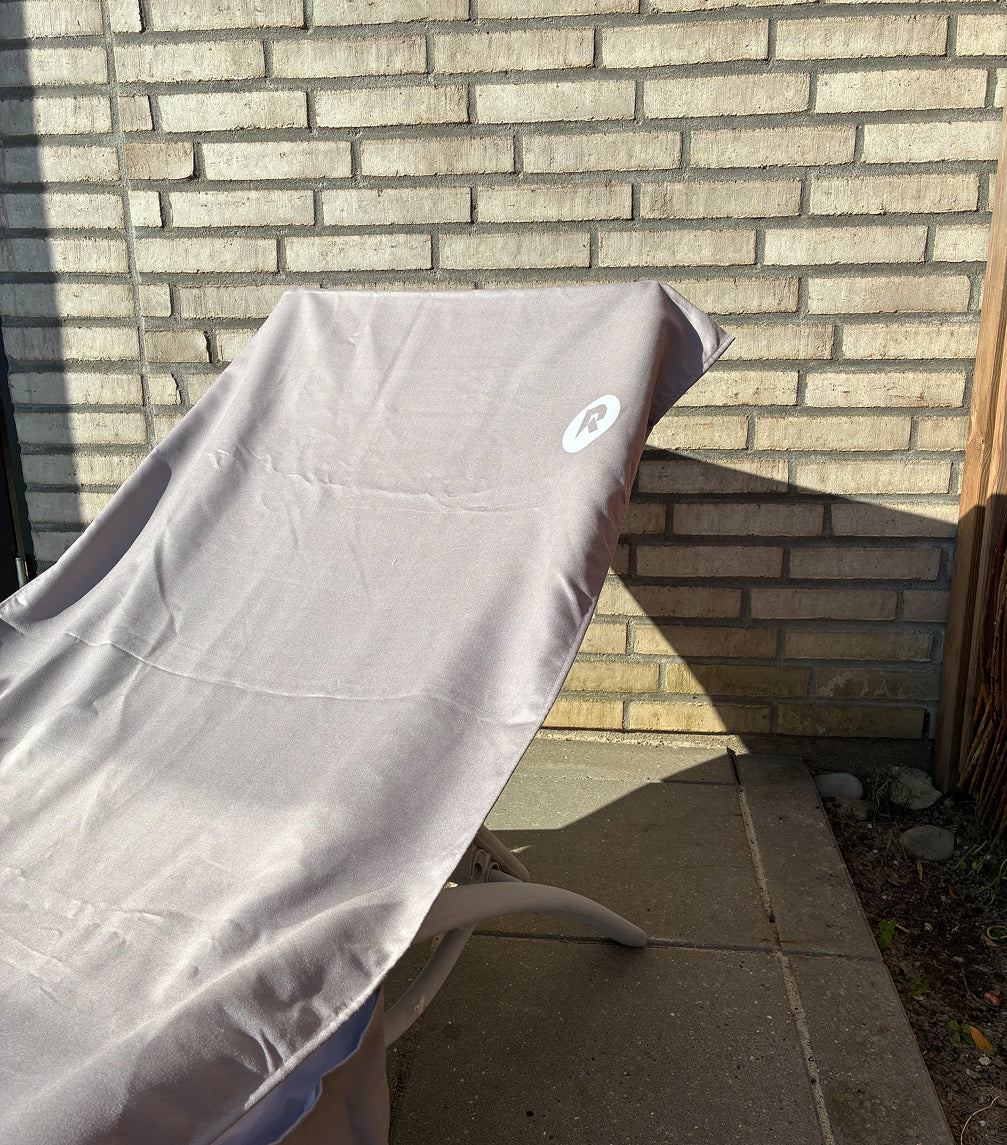 Överdrag till solstol - Grå