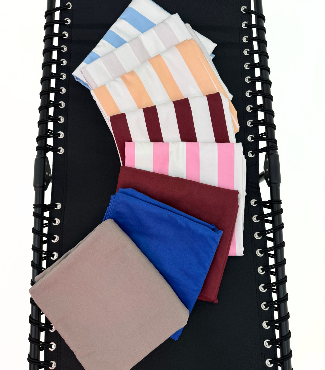 Överdrag till solstol - Grå