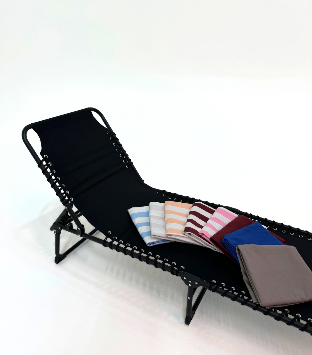 Överdrag till solstol - Grå