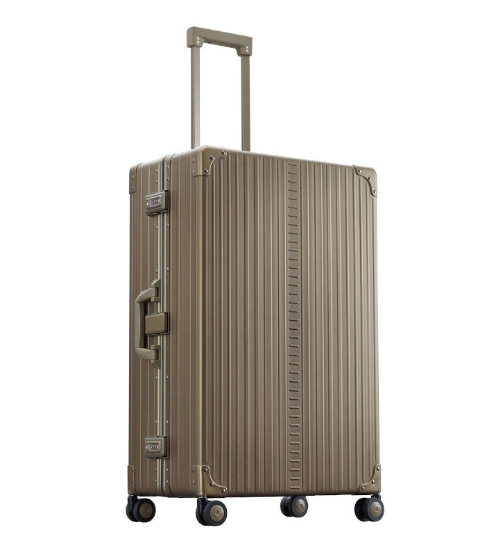 Aleon aluminium resväska brons