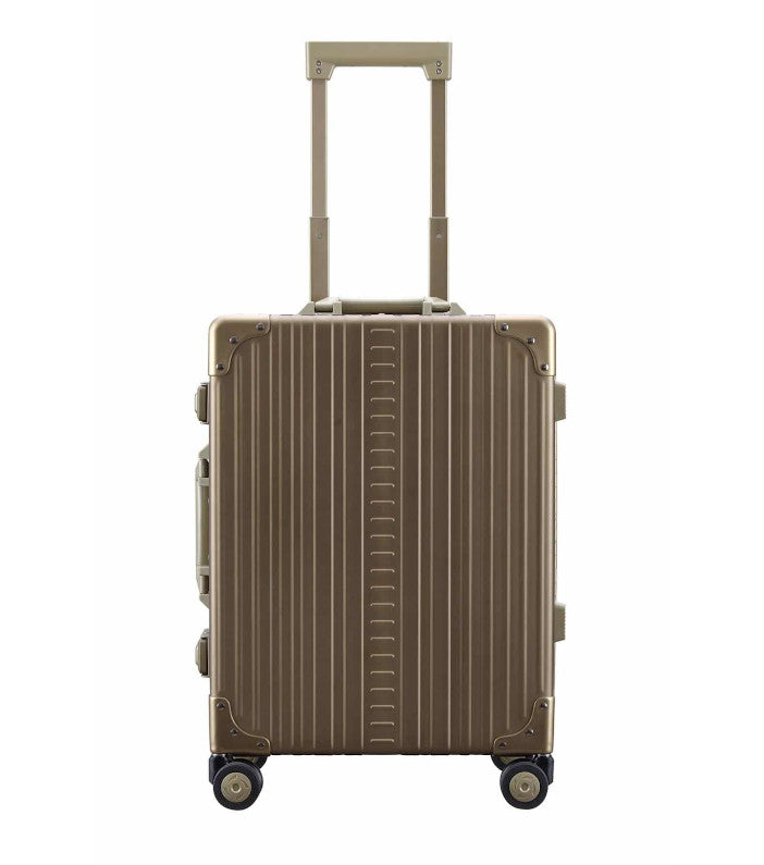 Aleon aluminium resväska brons