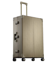 Aleon aluminium resväska brons