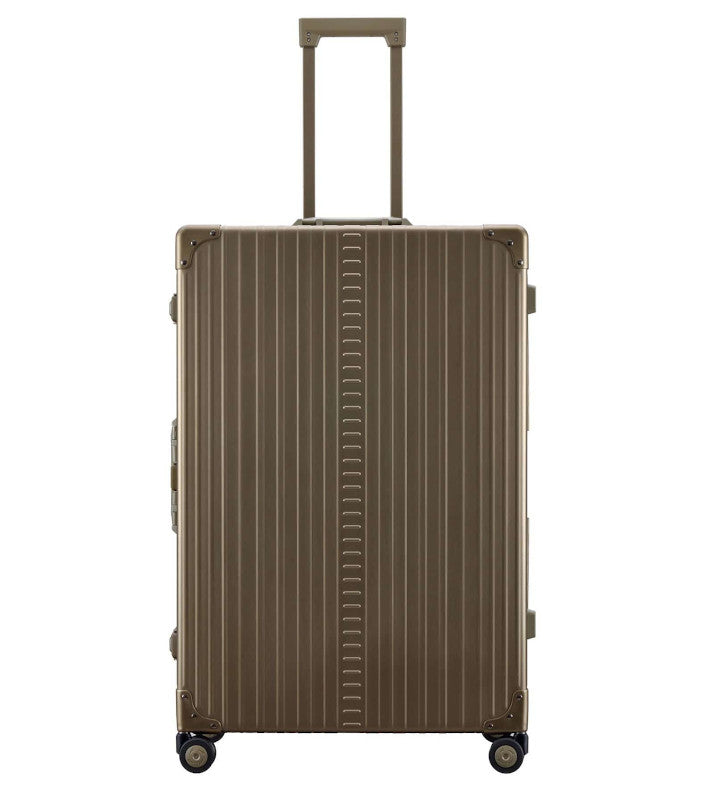 Aleon aluminium resväska brons