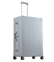 Aleon aluminium resväska Silver