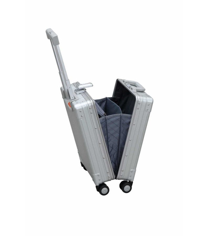 Aleon Vertical Underseat Business Cabin Resväska Silver